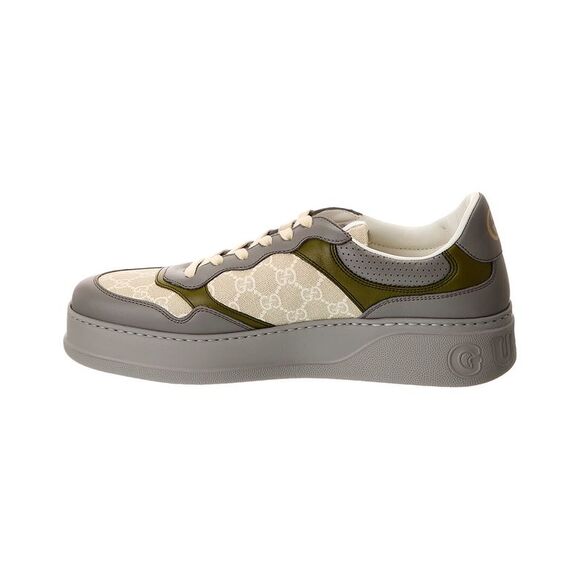 Gucci GG Supreme Canvas & Leather Sneaker - Picture 2 of 5